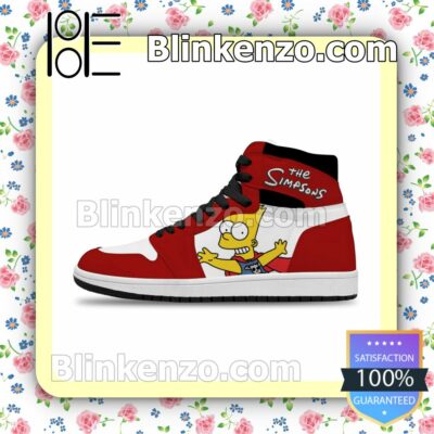 The Simpsons Air Jordan 1 Mid Shoes