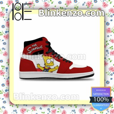 The Simpsons Air Jordan 1 Mid Shoes a