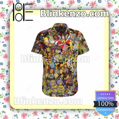 The Simpsons Character Summer Shirts