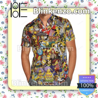 The Simpsons Character Summer Shirts a