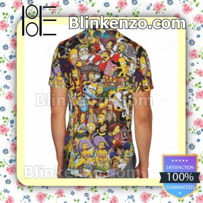 The Simpsons Character Summer Shirts b