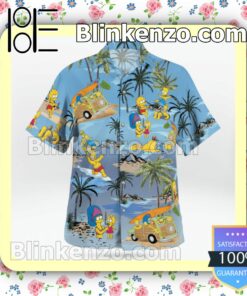 The Simpsons Family On The Beach Summer Shirts a