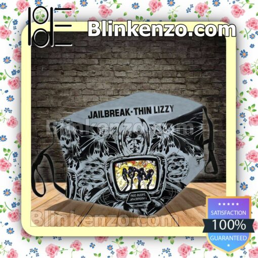 Thin Lizzy Jailbreak Album Cover Reusable Masks