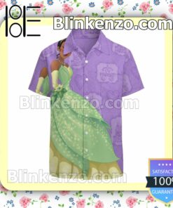 Tiana Fearless The Princess And The Frog Disney Summer Hawaiian Shirt, Mens Shorts
