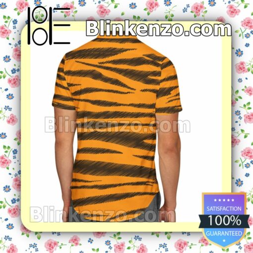 Tigger Stripes Inspired Winnie The Pooh Disney Summer Hawaiian Shirt, Mens Shorts a