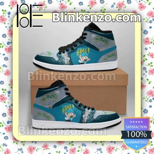 Tiny Rick And Morty 1s Air Jordan 1 Mid Shoes