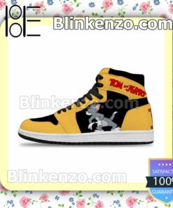 Tom and Jerry Air Jordan 1 Mid Shoes