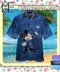 Toronto Blue Jays Mickey Mouse Mens Shirt, Swim Trunk