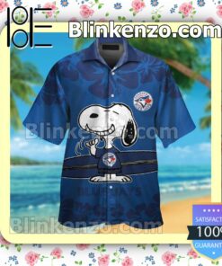Toronto Blue Jays Snoopy Mens Shirt, Swim Trunk