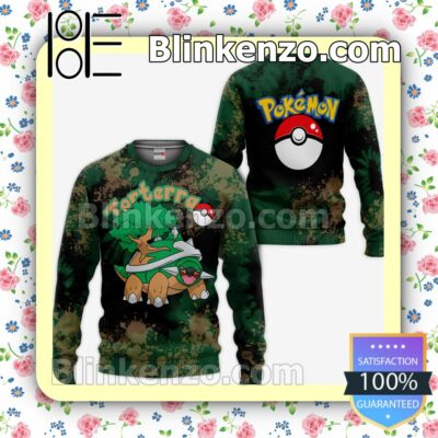 Torterra Pokemon Anime Tie Dye Style Personalized T-shirt, Hoodie, Long Sleeve, Bomber Jacket a