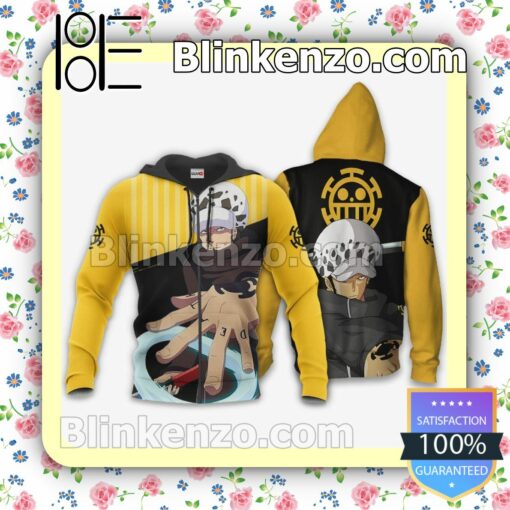 Trafalgar D Water Law One Piece Anime Personalized T-shirt, Hoodie, Long Sleeve, Bomber Jacket