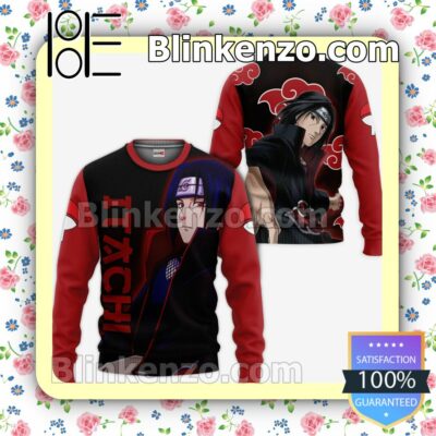 Uchiha Itachi Akatsuki Naruto Anime Personalized T-shirt, Hoodie, Long Sleeve, Bomber Jacket a