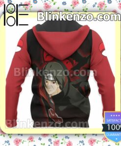 Uchiha Itachi Sharingan Eyes Naruto Anime Personalized T-shirt, Hoodie, Long Sleeve, Bomber Jacket x