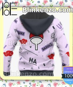 Uchiha Sasuke Custom Symbols Naruto Anime Merch Stores Personalized T-shirt, Hoodie, Long Sleeve, Bomber Jacket x