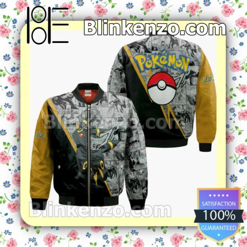 Umbreon Anime Pokemon Mix Manga Personalized T-shirt, Hoodie, Long Sleeve, Bomber Jacket c