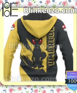 Umbreon Pokemon Anime Personalized T-shirt, Hoodie, Long Sleeve, Bomber Jacket x