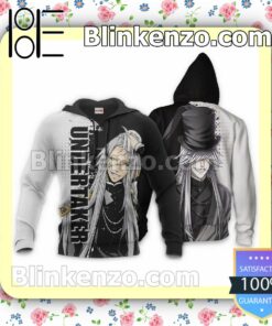 Undertaker Black Butler Anime Personalized T-shirt, Hoodie, Long Sleeve, Bomber Jacket b