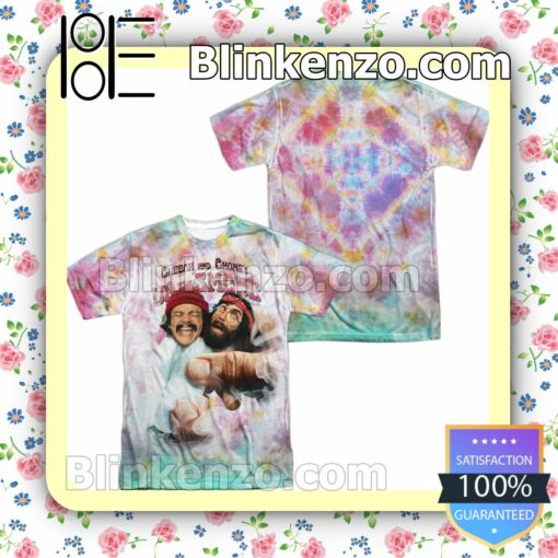 Up In Smoke Fried Tie Dyed Gift T-Shirts