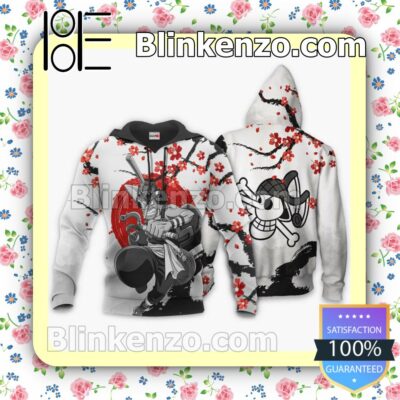 Usopp Japan Style One Piece Anime Personalized T-shirt, Hoodie, Long Sleeve, Bomber Jacket b