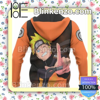 Uzumaki Naruto Symbol and Characters Naruto Anime Personalized T-shirt, Hoodie, Long Sleeve, Bomber Jacket x