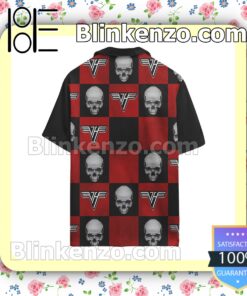 Van Halen Skull Summer Hawaiian Shirt a
