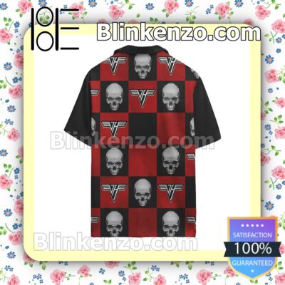 Van Halen Skull Summer Hawaiian Shirt a