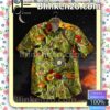 Variety Of Guitars Green Button-down Shirts