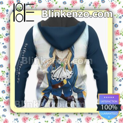 Violet Evergarden Anime Personalized T-shirt, Hoodie, Long Sleeve, Bomber Jacket x