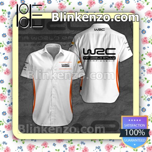 W2C FIA World Rally Championship Summer Hawaiian Shirt a