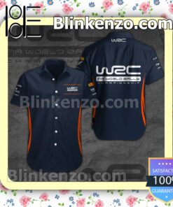 W2C FIA World Rally Championship Summer Hawaiian Shirt b