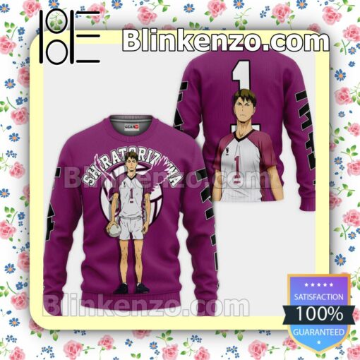 Wakatoshi Ushijima Haikyuu Anime Personalized T-shirt, Hoodie, Long Sleeve, Bomber Jacket a
