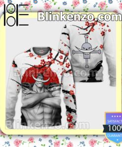 Whitebeard Pirates Japan Style One Piece Anime Personalized T-shirt, Hoodie, Long Sleeve, Bomber Jacket a