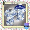 Wigan Athletic Blue Tropical Floral White Summer Shirt