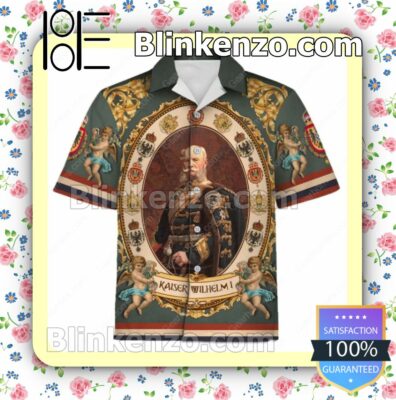 William I German Emperor Kaiser Wilhelm I Summer Shirt