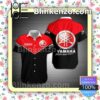 Yamaha Logo Revs Your Heart Black And Red Summer Shirt