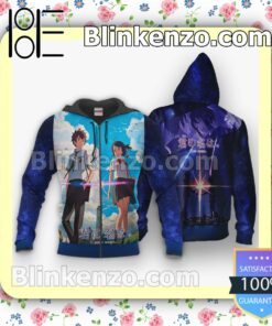 Your Name Anime Kimi no Na wa Personalized T-shirt, Hoodie, Long Sleeve, Bomber Jacket