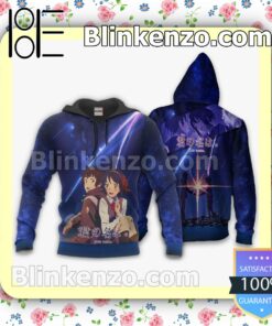 Your Name Anime Personalized T-shirt, Hoodie, Long Sleeve, Bomber Jacket b