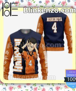 Yu Nishinoya Anime Karasuno Haikyuu Personalized T-shirt, Hoodie, Long Sleeve, Bomber Jacket a