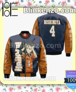 Yu Nishinoya Anime Karasuno Haikyuu Personalized T-shirt, Hoodie, Long Sleeve, Bomber Jacket c