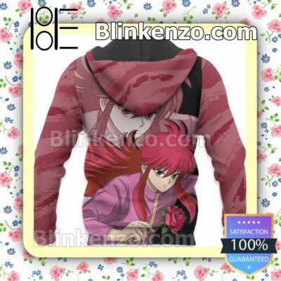 Yu Yu Hakusho Kurama Anime Personalized T-shirt, Hoodie, Long Sleeve, Bomber Jacket x