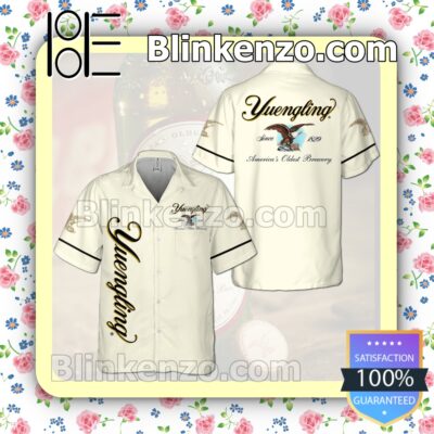 Yuengling Beer White Summer Hawaiian Shirt a