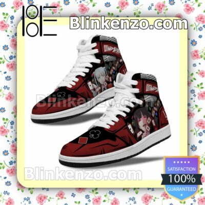 Yumeko Jabami Custom Kakegurui Anime Air Jordan 1 Mid Shoes