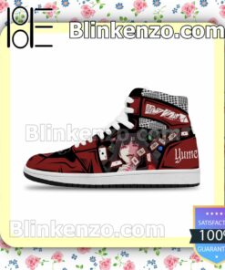 Yumeko Jabami Custom Kakegurui Anime Air Jordan 1 Mid Shoes a