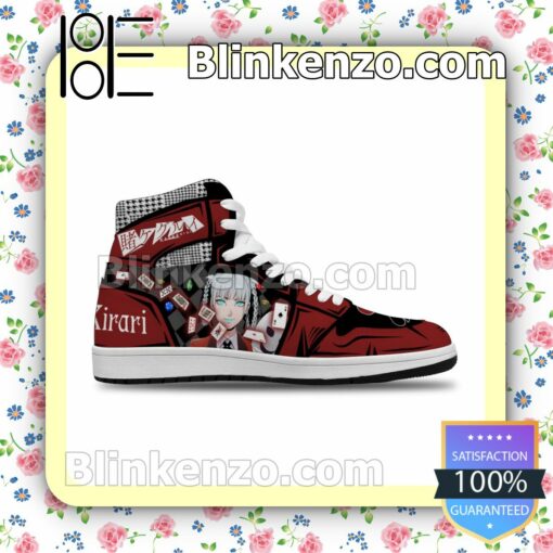 Yumeko Jabami Custom Kakegurui Anime Air Jordan 1 Mid Shoes b