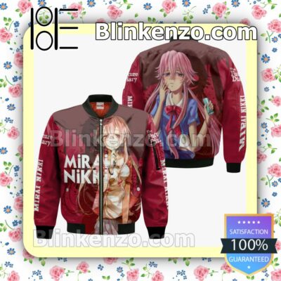 Yuno Gasai Future Diary Mirai Nikki Anime Personalized T-shirt, Hoodie, Long Sleeve, Bomber Jacket c