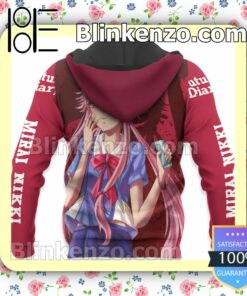 Yuno Gasai Future Diary Mirai Nikki Anime Personalized T-shirt, Hoodie, Long Sleeve, Bomber Jacket x