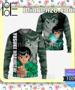 Yusuke Urameshi Yu Yu Hakusho Anime Personalized T-shirt, Hoodie, Long Sleeve, Bomber Jacket a
