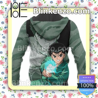 Yusuke Urameshi Yu Yu Hakusho Anime Personalized T-shirt, Hoodie, Long Sleeve, Bomber Jacket x