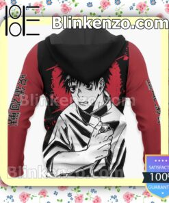 Yuta Okkotsu Jujutsu Kaisen Anime Monochrome Personalized T-shirt, Hoodie, Long Sleeve, Bomber Jacket x