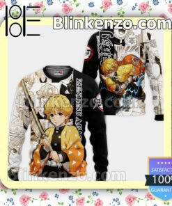 Zenitsu Agatsuma Demon Slayer Anime Manga Personalized T-shirt, Hoodie, Long Sleeve, Bomber Jacket a